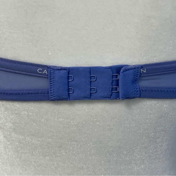 Calvin Klein Sheer Marquisette Lace Unlined Demi Bra - Picture 8 of 9